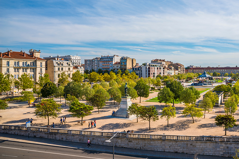 Place de la Bourse à Bordeaux